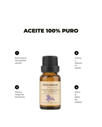 Aceite esencial de lavanda